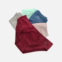 Confezione risparmio di 3 slip donna colorati senza elastico